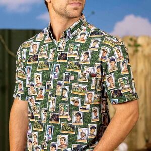 RSVLTS The Sandlot STARTING NINE Shirt Mens L Button Up Limited Edition Kunuflex
